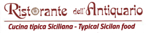 Logo Ristorante Dell'Antiquario Cucina Tipica Siciliana