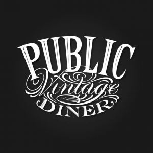 Logo Public Vintage Diner