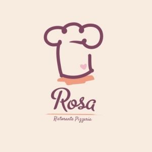 Logo Trattoria Pizzeria "Rosa"